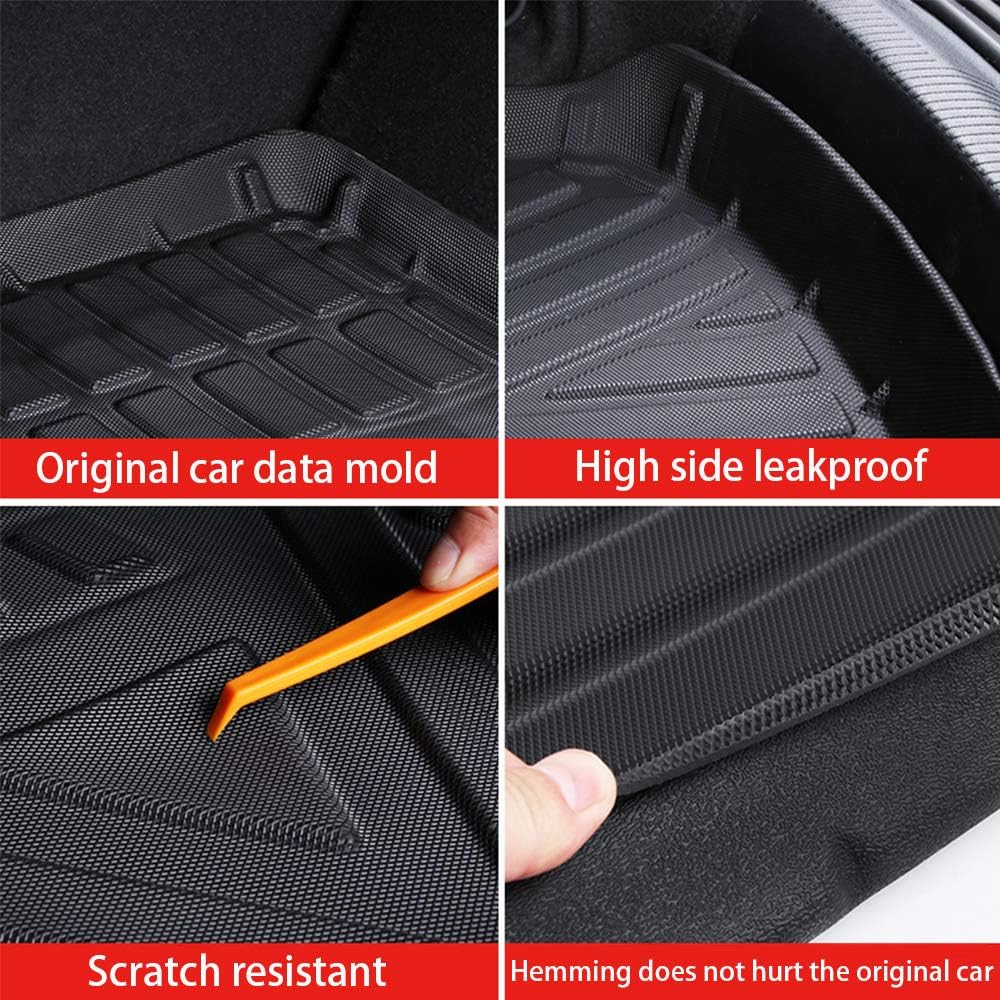 Black Heavy Duty Rubber Cargo Liner C2318