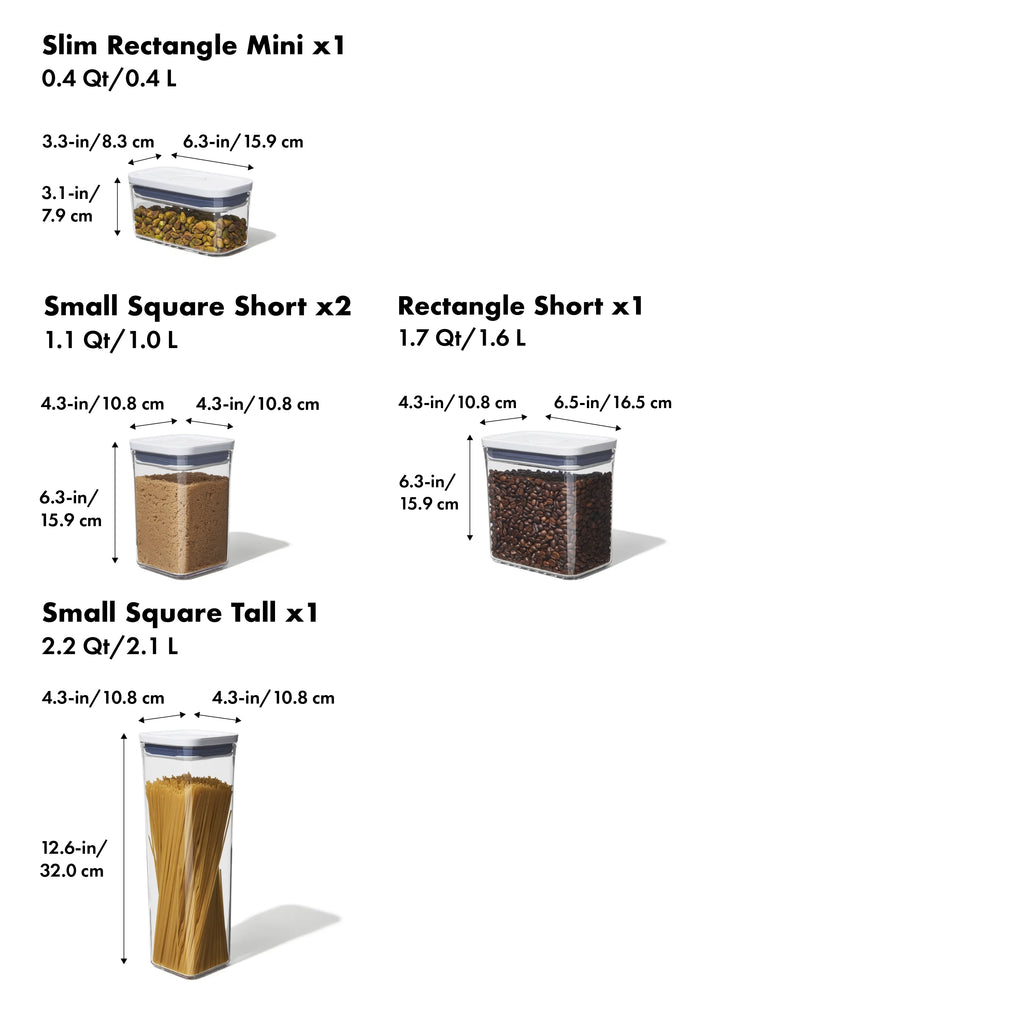 5pc Container Set R6573