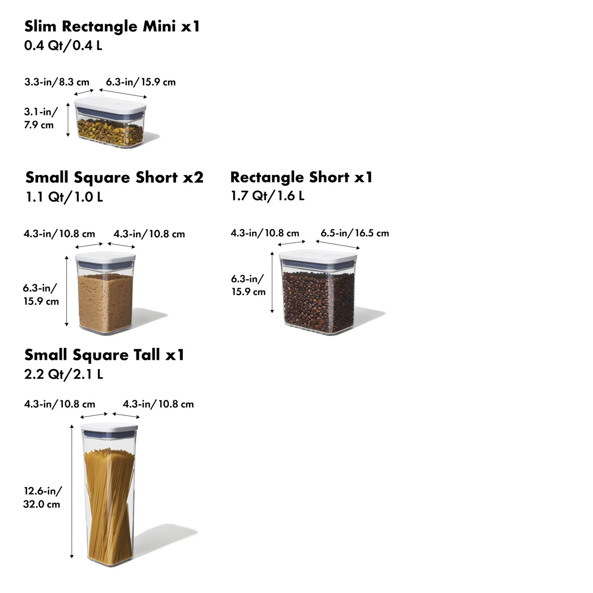 5pc Container Set R6573