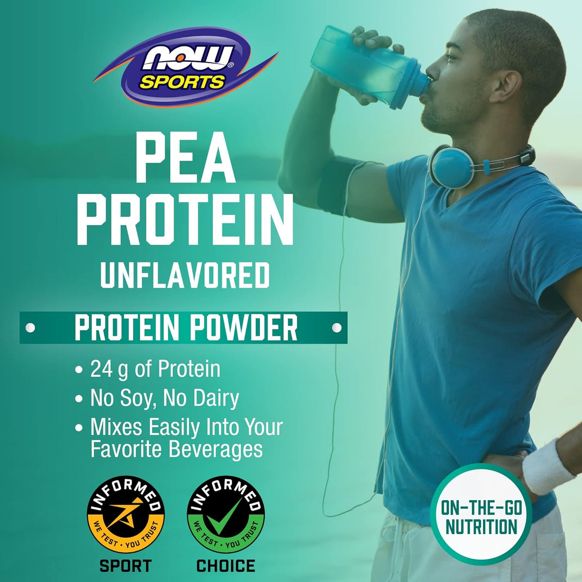 Pea Protein 24 g Unflavored Powder 7-Pound Beige Cream Pack of 2 C416