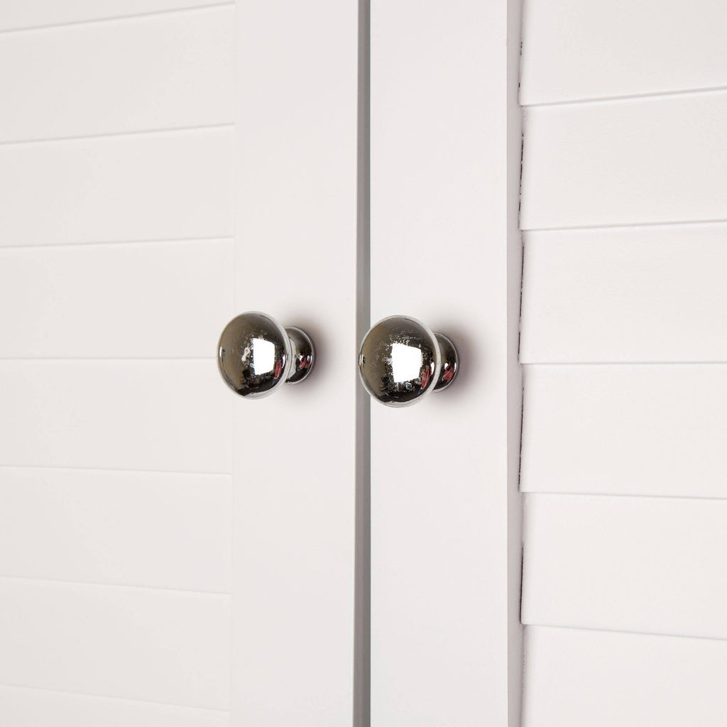 White Bathroom Cabinet Q63695