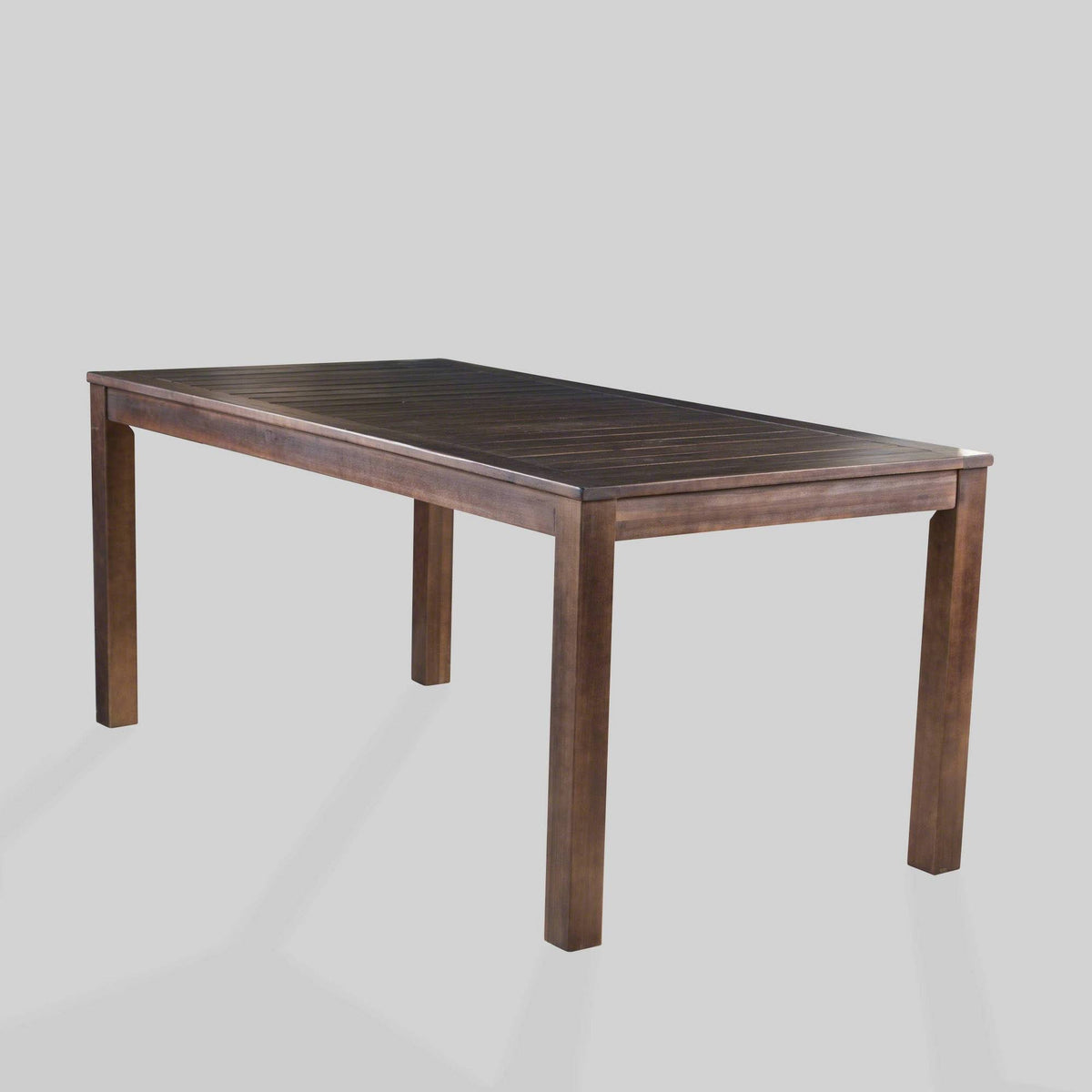 Acacia Wood Rectangle Dining Table Q621