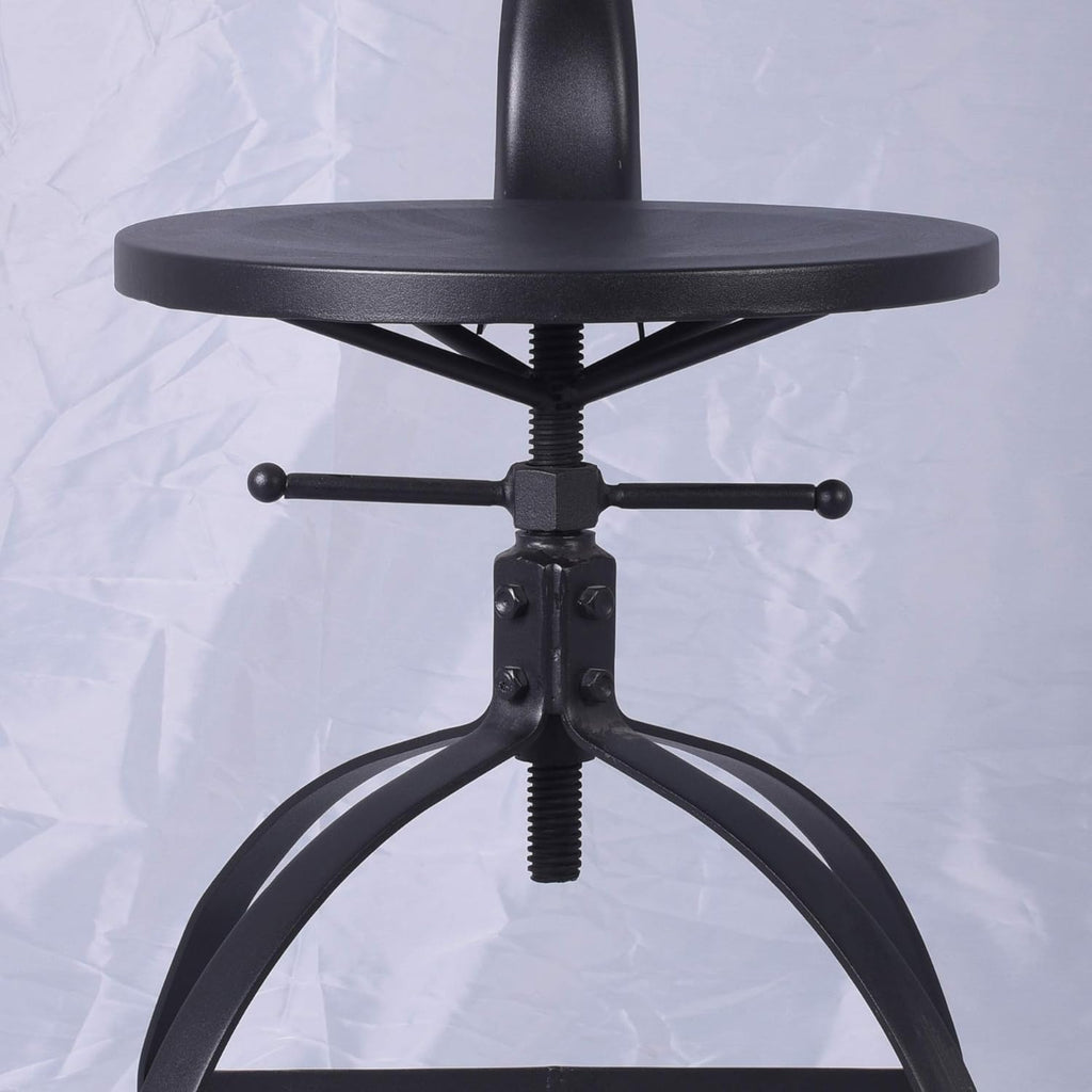 Adjustable Height Swivel Bar Stools with Back Z72869