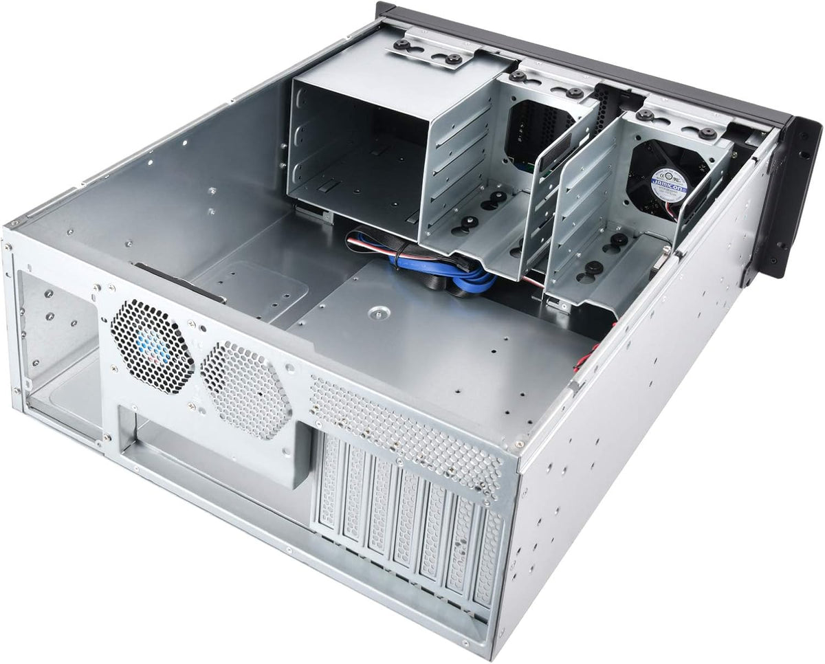 4U Rackmount Server Chassis with 3 X 5.25 Front Bays G273