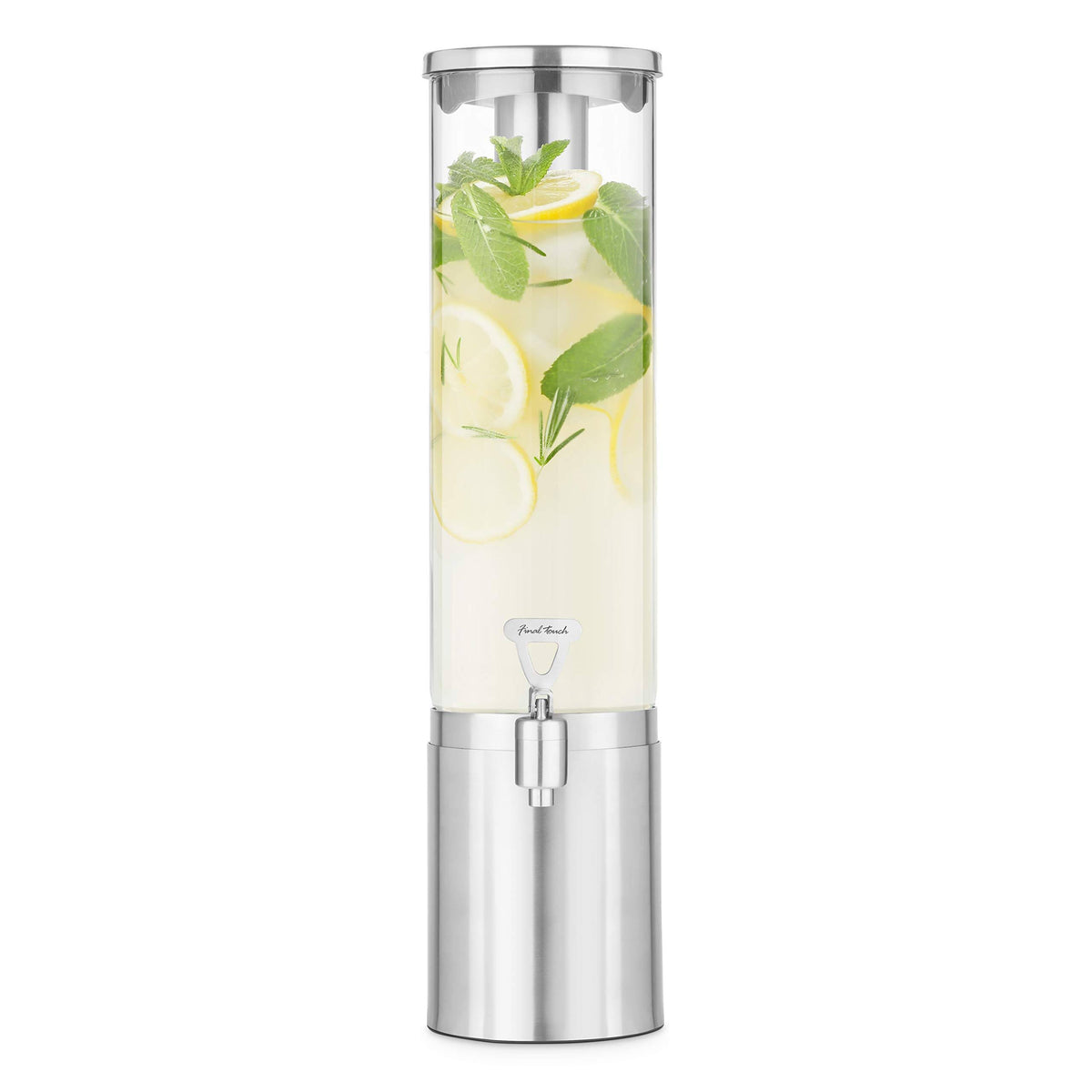 2.5-Liter Stainless Steel & Glass Beverage Dispenser M615