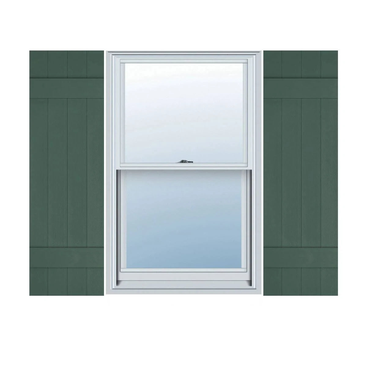 14x22W x 31x22H Vinyl Board-n-Batten Shutters Q475090