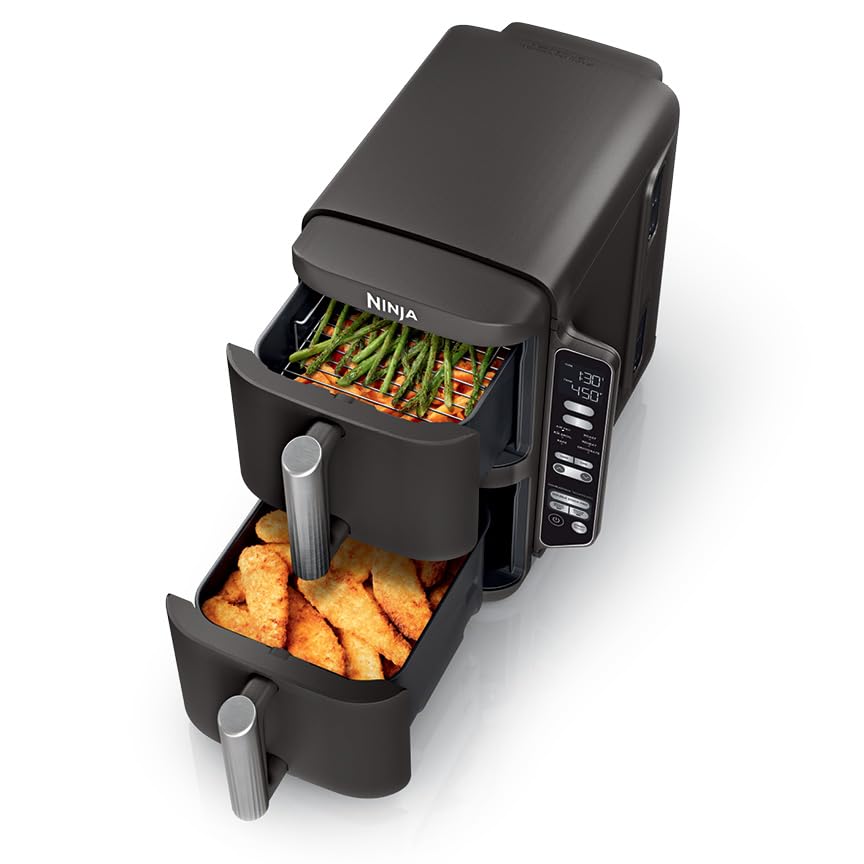 Black 8 QT 2-Basket Air Fryer F4701