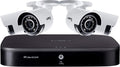 4K Analog Wired Security Camera System with 1TB 8 Channel DVR O66398