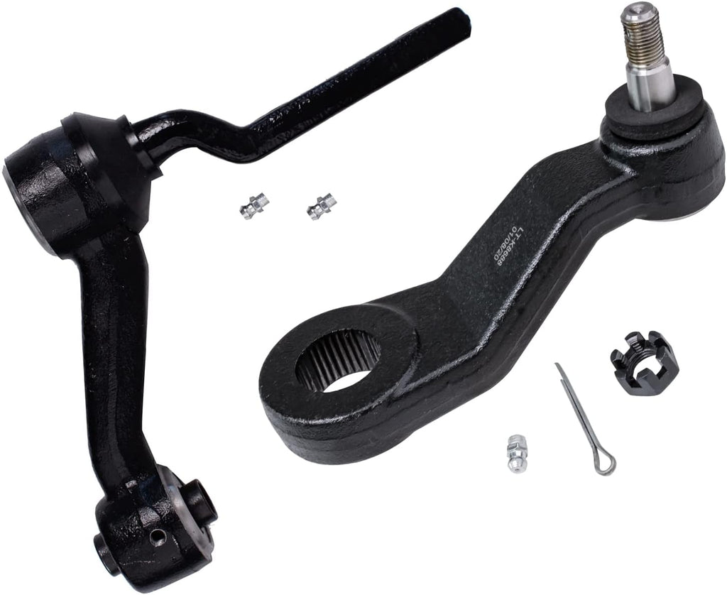 14PC Front Steering Idler Arm Pitman Arm Tie Rods Sway Bars Ball Joints G603
