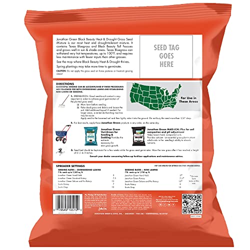 Black Beauty Heat & Drought Resistant Grass Seed (7 lb) O330237