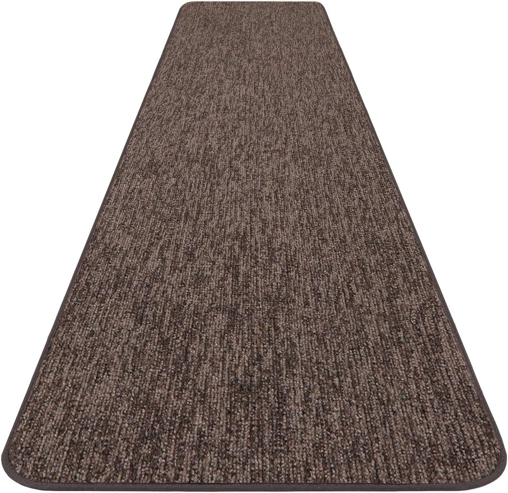 Skid-Resistant Carpet Runner Pebble Gray 12 Feet X 36 Inches M226