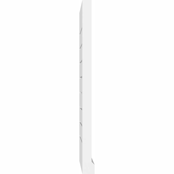 Vertical Surface Mount PVC Gable Vent D918