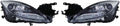 Mazda 6 Headlight Assembly 2011 2012 2013 Pair Black Housing V28790