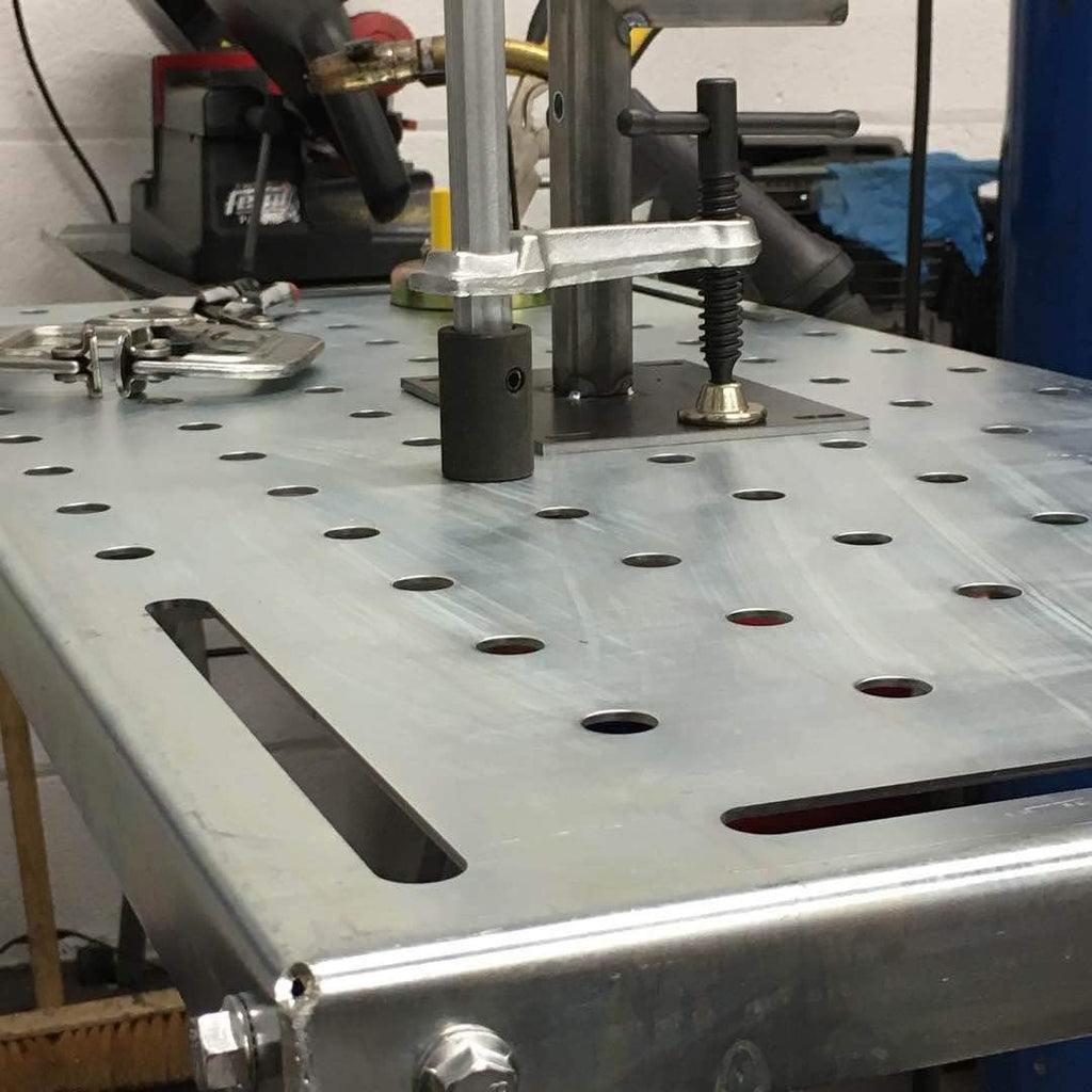 Portable Welding Table with 5/8 /16mm Holes Z473656