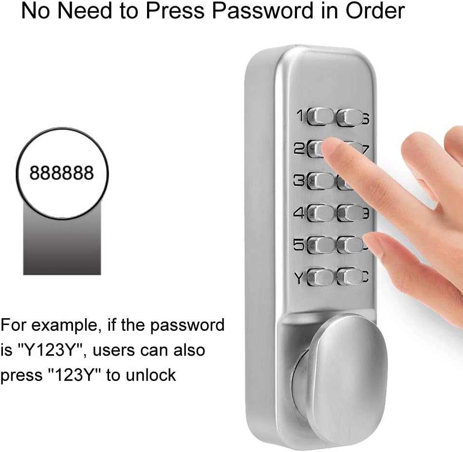 Mechanical Password Door Lock C1341