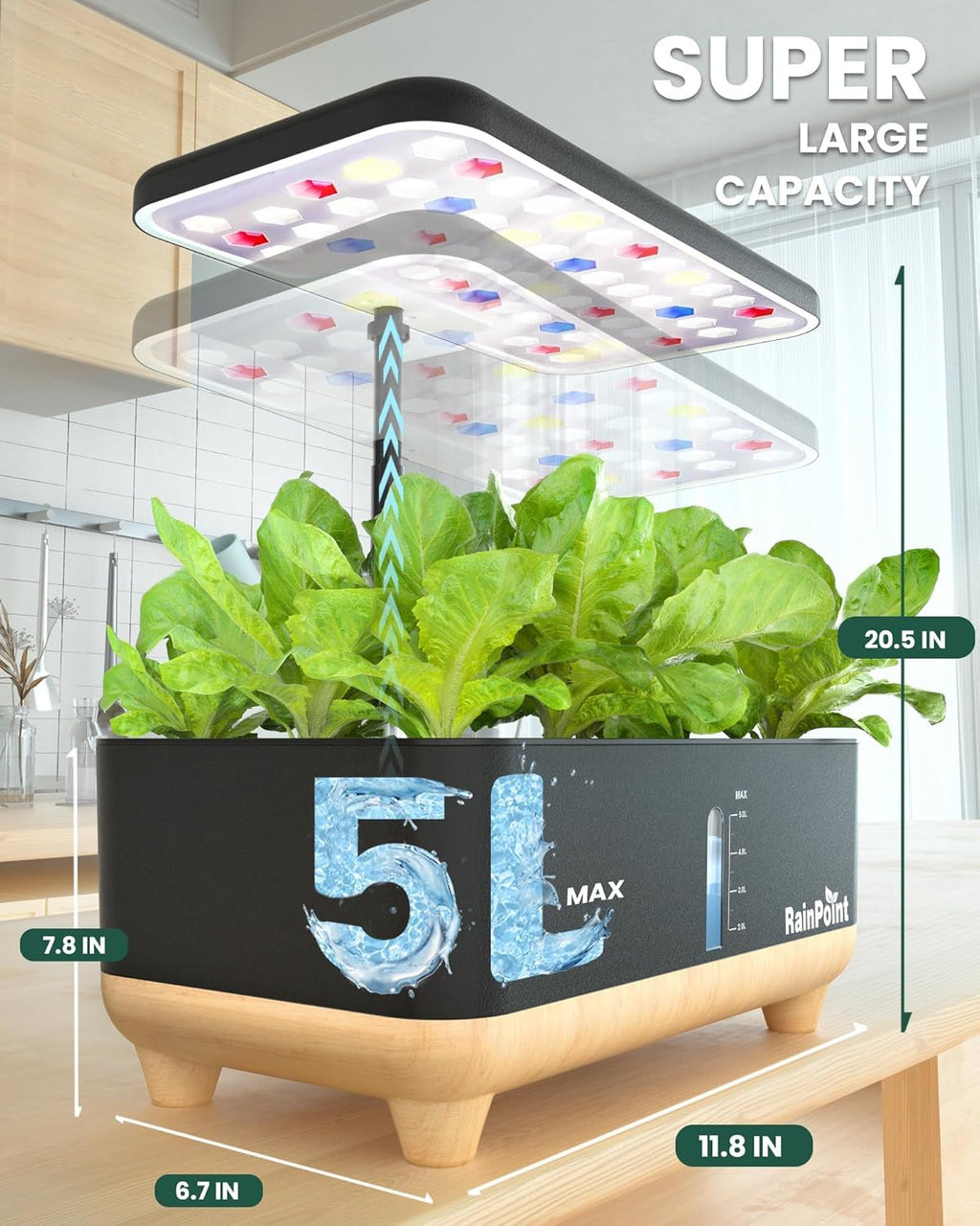 13 Pods Hydroponic Growing System N170784