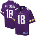 Purple Minnesota Vikings Replica Jersey G817933