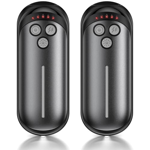 Rechargeable Hand Warmers 2 Pack, 6000mAh Electric Hand Warmer L18926