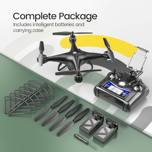 1080P HD Camera Drone with 2 Batteries J688