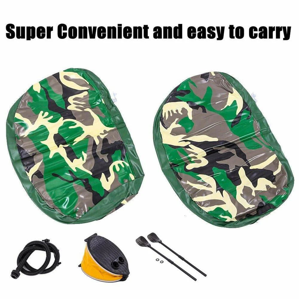 Inflatable 4Person Floating Boat Raft Set I451534