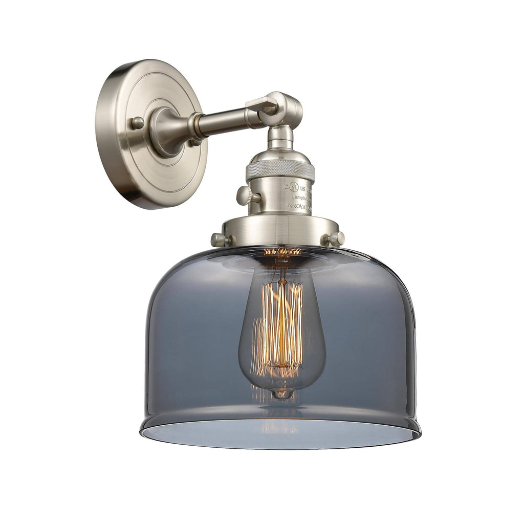 Large Bell 1 Light Sconce (Brushed Satin Nickel) H7854
