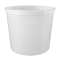 86 oz Natural Plastic Containers J996