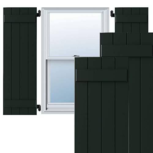 15x22W x 46x22H Exterior Composite Board-n-Batten Shutters (Per Pair) Z934169