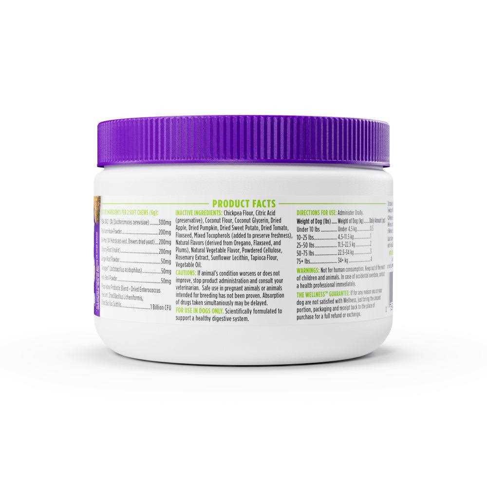 Pumpkin Flavored Soft Chew Digestive Health Supplements for Dogs D562