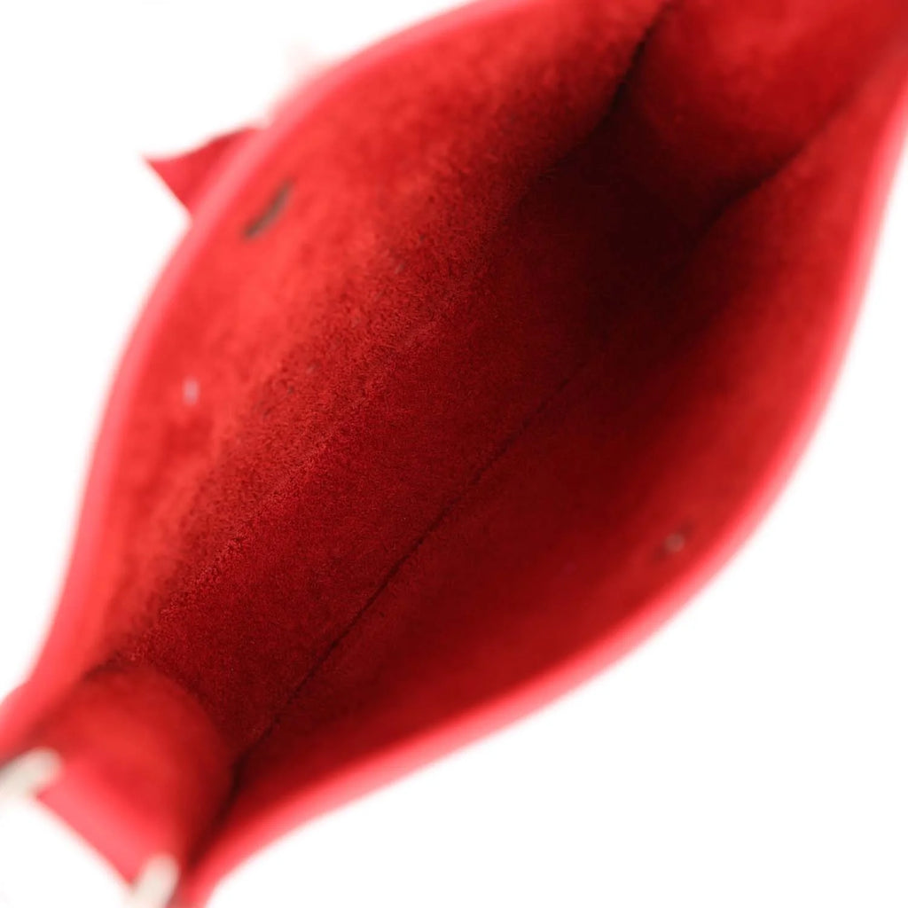 Rouge Piment Clemence Palladium Hardware Bag I9519
