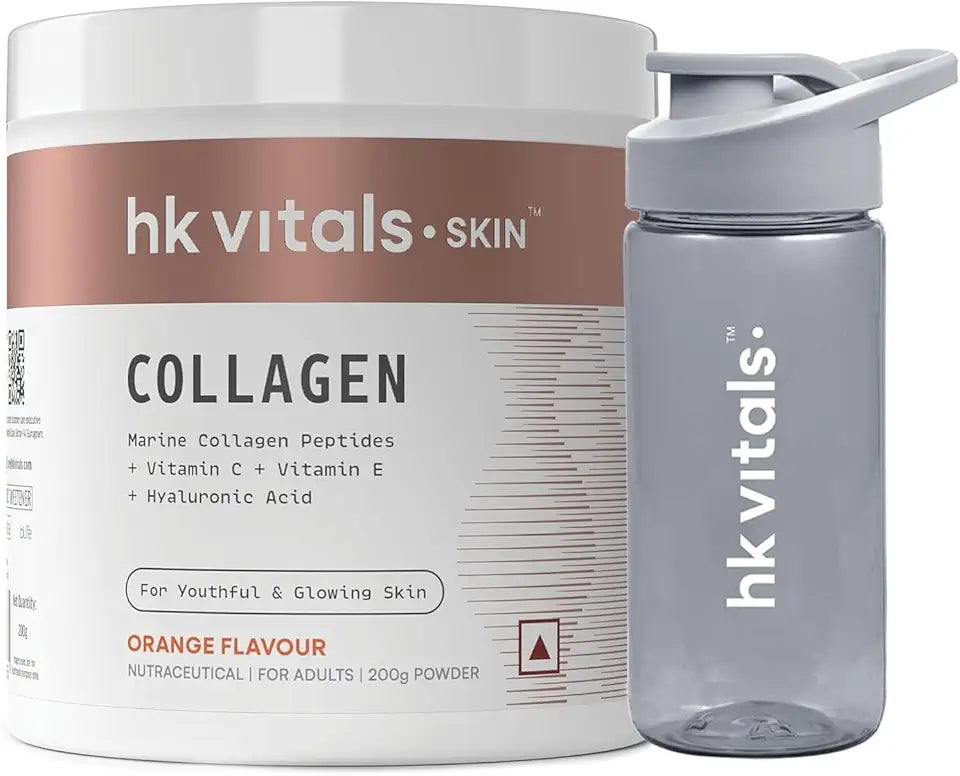 Marine Collagen Supplement 200g & Sipper Bottle 300ml Combo Pack A7250