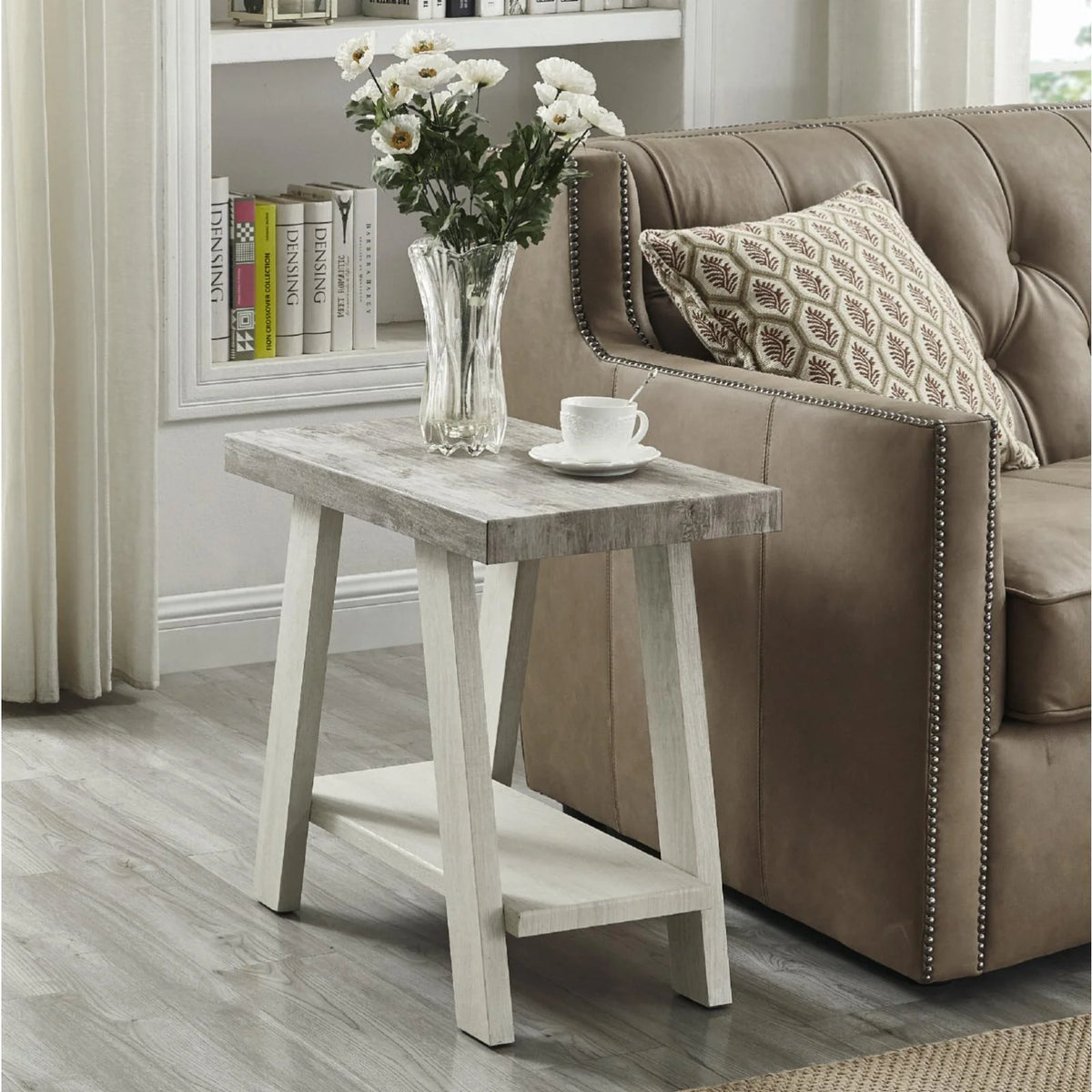 Wood Shelf End Table B959338