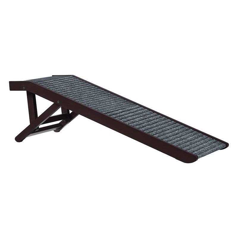 Foldable Wooden Pet Ramp Adjustable Height H90214