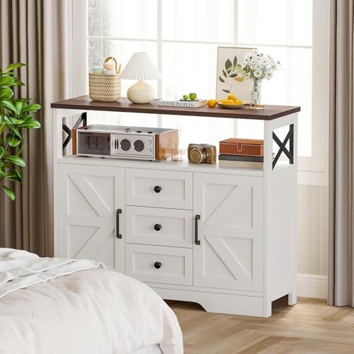 Buffet Cabinet Sideboard with 3 Drawers and 2 Doors O26822