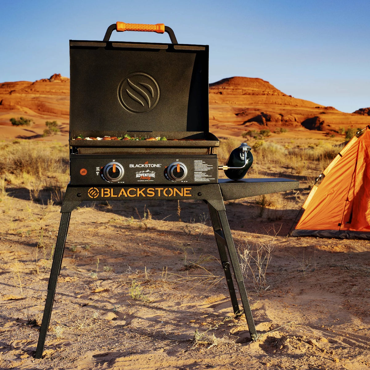 22 Propane Griddle with Stand and Adapter Hose R52178