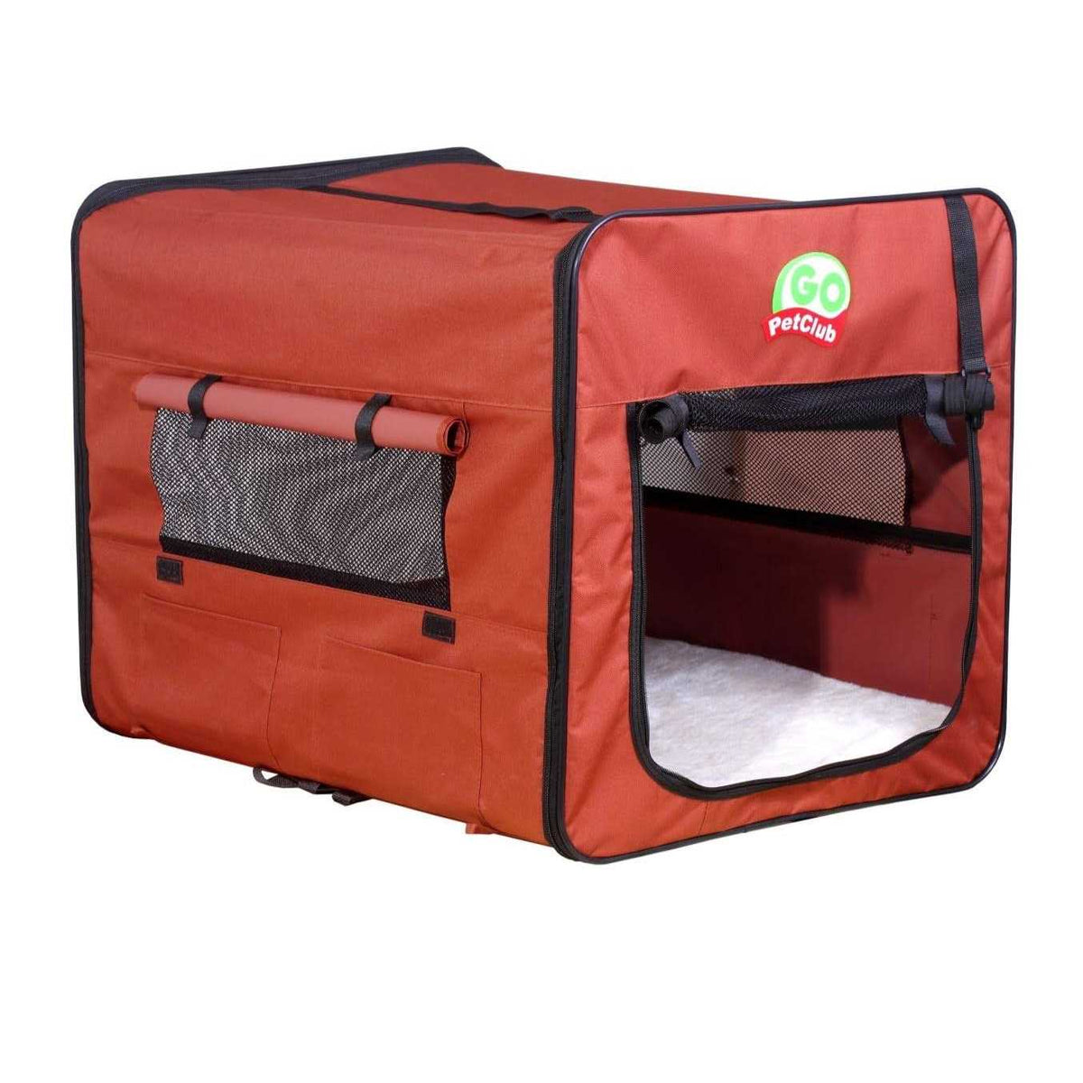 Brown Soft Dog Crate S4549
