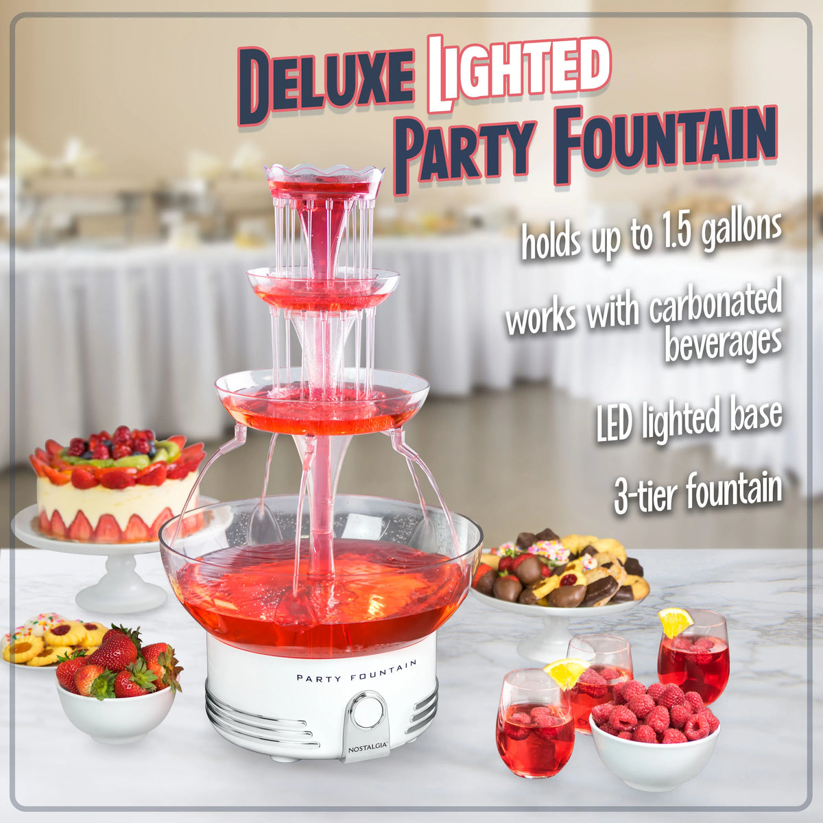 Lighted Party Fountain H1537