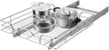 2 Tier Chrome Finish Slide Out Cabinet Organizer Z638457