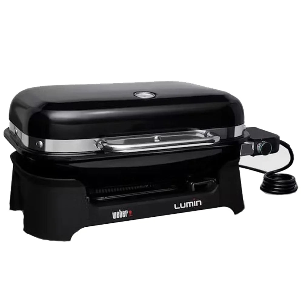 Black Electric Indoor Outdoor Grill H41829
