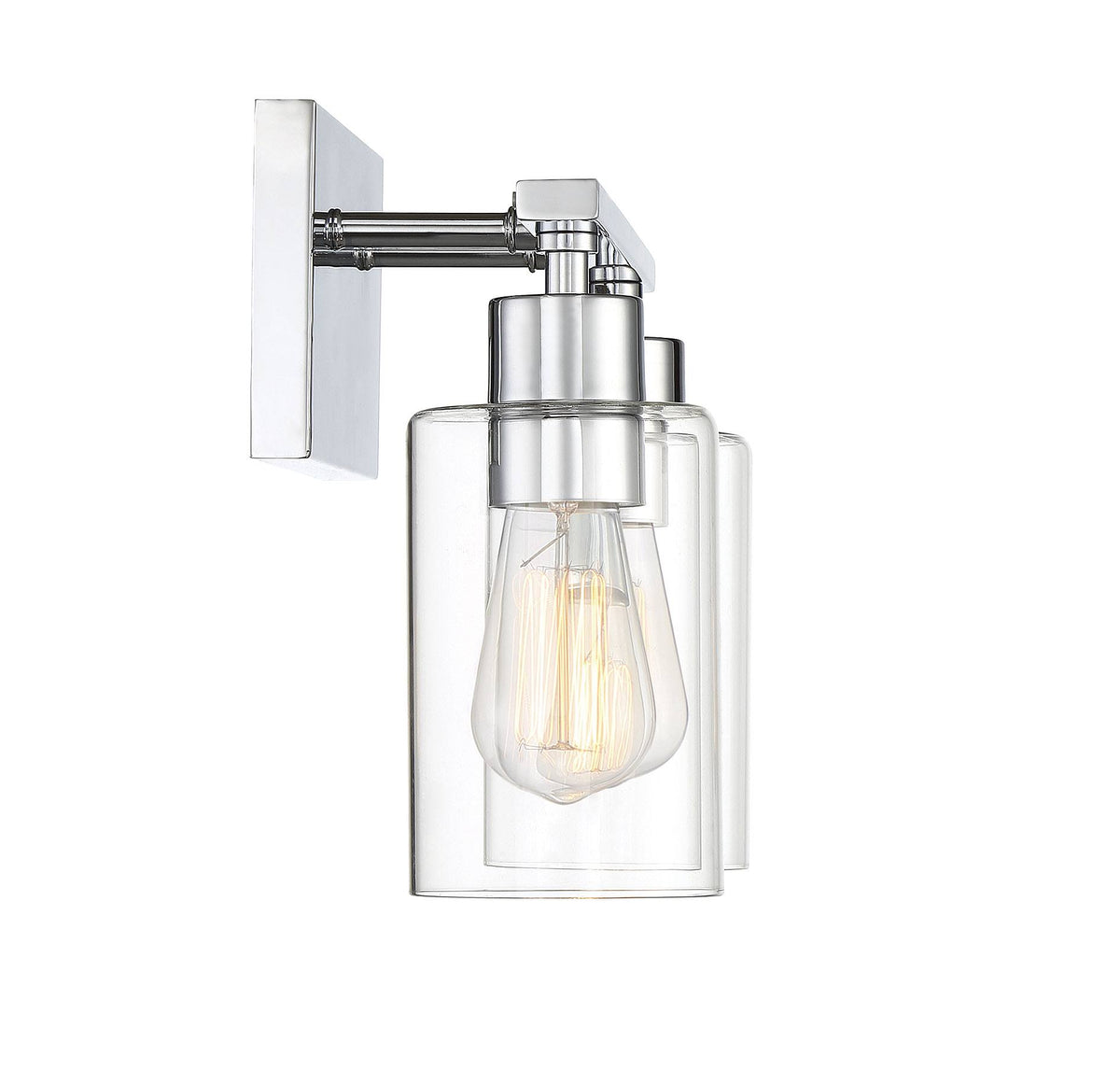 Polished Chrome 2 Light Bath Bar O111
