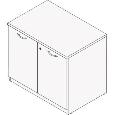 Storage Cabinet 34W x 22 3/4d x 29 1/2H Espresso X324