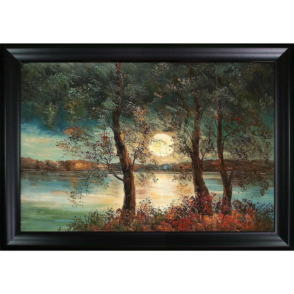 Black Satin Frame Canvas K3027