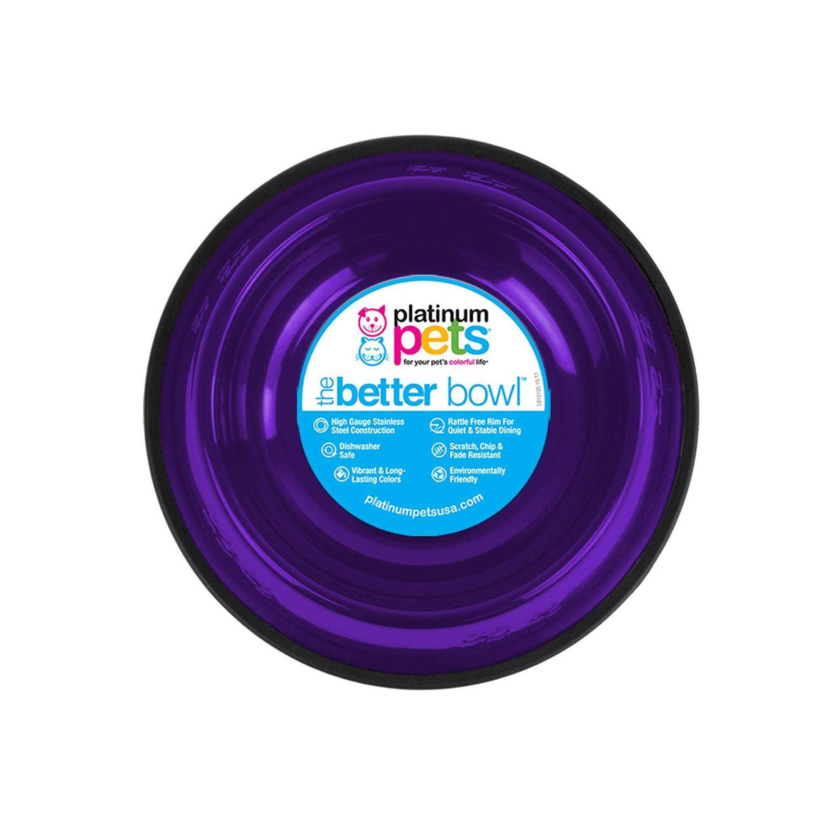 Non-Tip Stainless Steel Dog Bowl Y3448