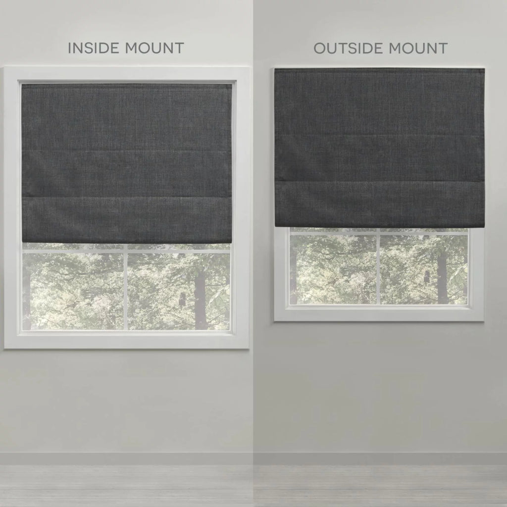 Sage 27"x 64" Blackout Roman Shade Z4841