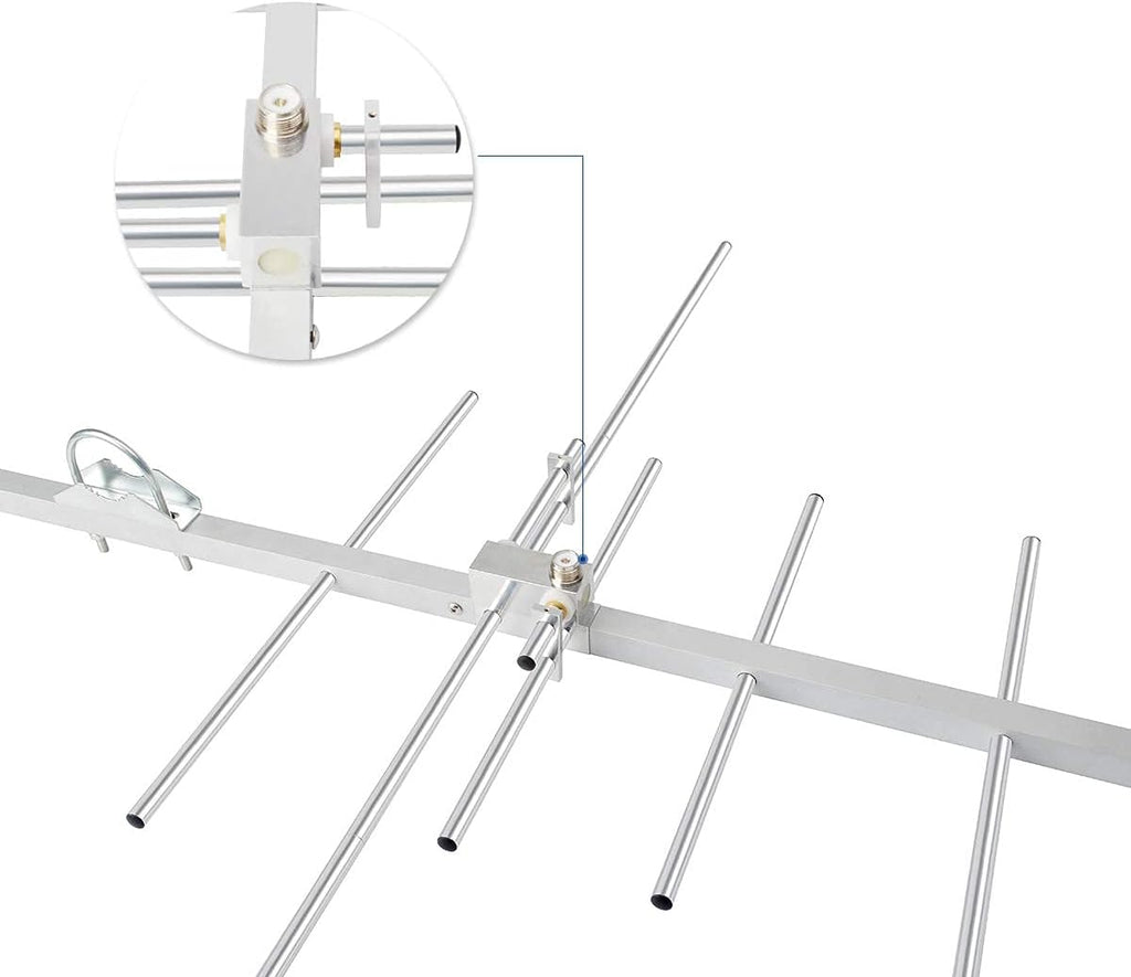 Dual Band Outdoor Yagi Antenna, 8 Elements 3 Sections U97232