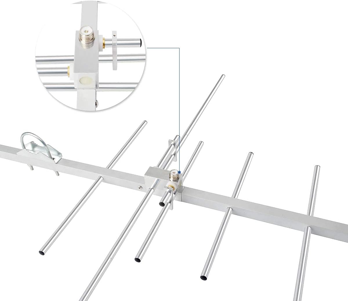Dual Band Outdoor Yagi Antenna, 8 Elements 3 Sections U97232