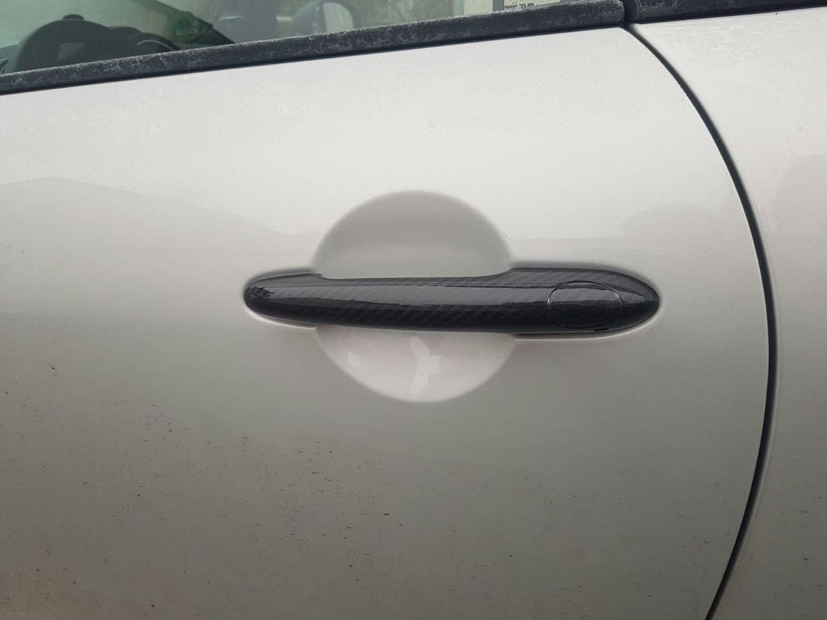 Dry Carbon Fiber Door Handle Cover Kit W3809