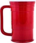 4 Reusable 24 Oz Beer Mugs W530116