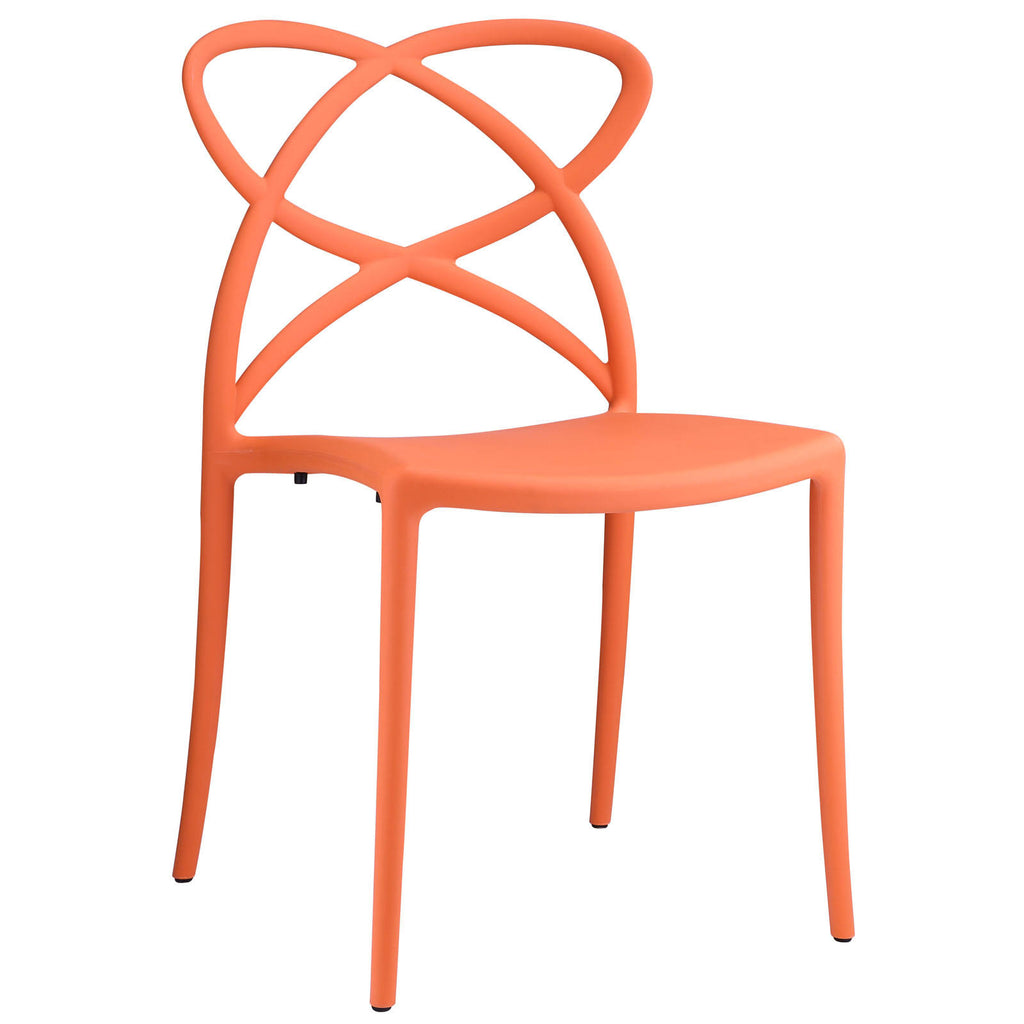 White Dining Side Chair Y9004