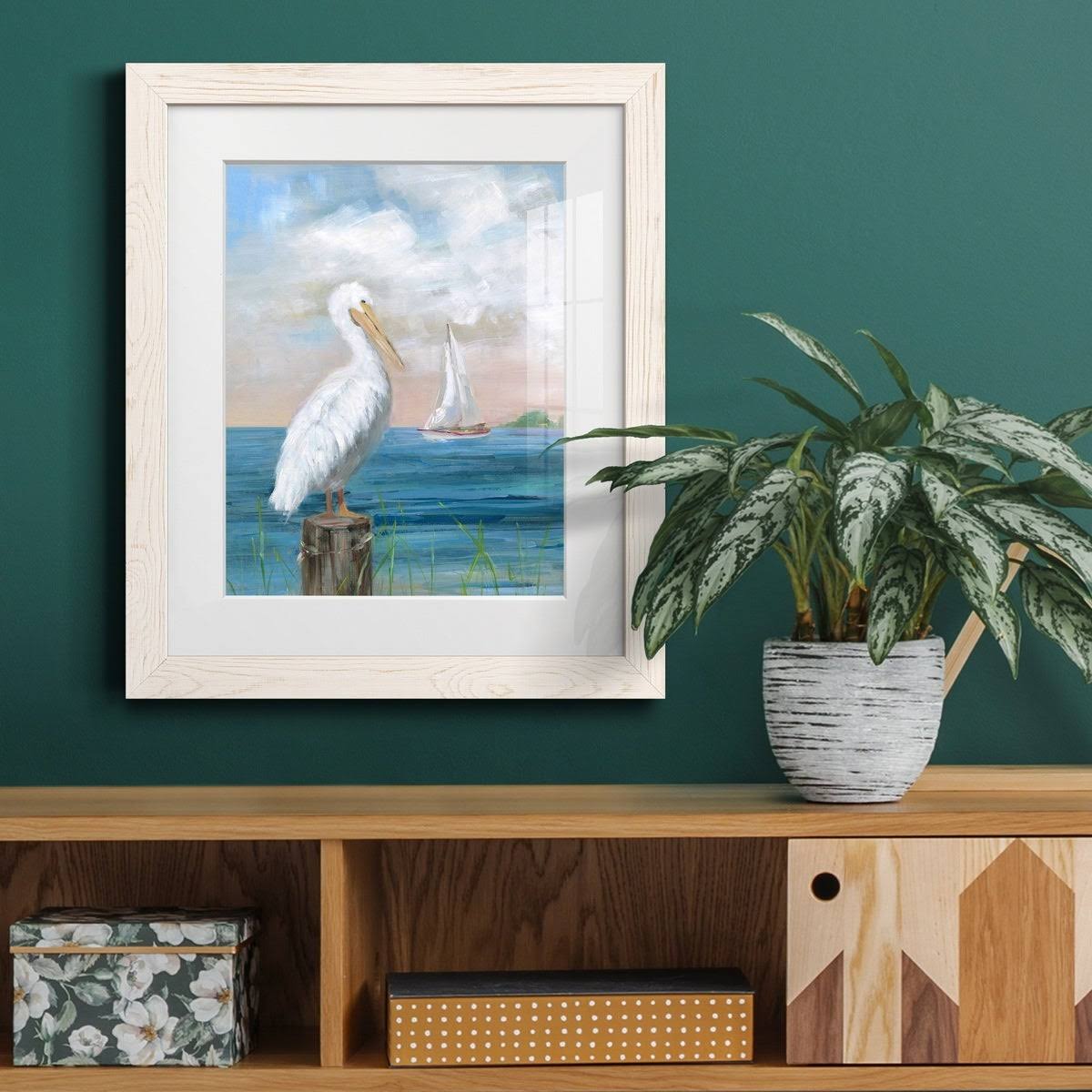 Framed Print 17X20 White Y103410