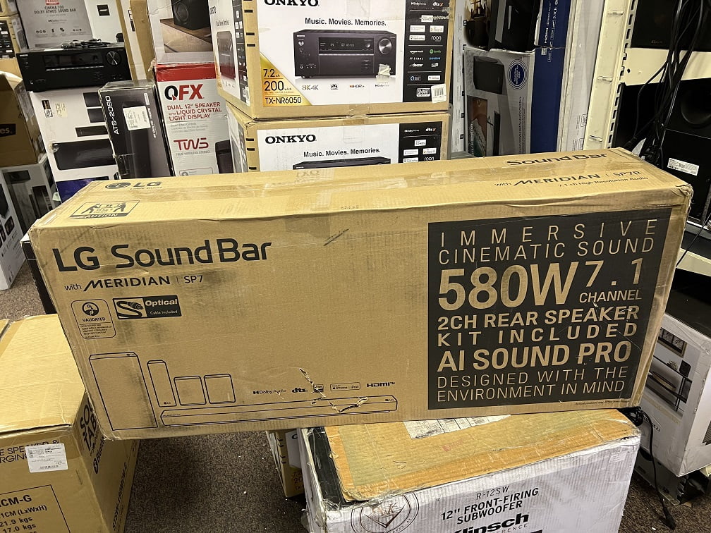 7.1 Channel High Res Audio Sound Bar with Rear Speaker Kit M496311